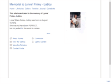 Tablet Screenshot of lynne-naynay-finley.muchloved.com