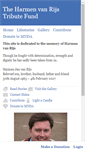 Mobile Screenshot of harmenvanrijs.muchloved.com