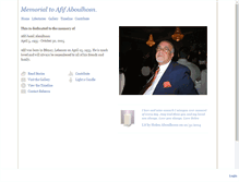 Tablet Screenshot of afif.aboulhosn.muchloved.com