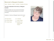 Tablet Screenshot of margaret-goodwin.muchloved.com