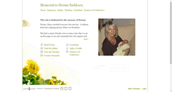 Desktop Screenshot of dorian.muchloved.com