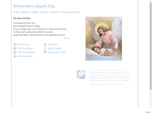 Tablet Screenshot of angela.day.muchloved.com