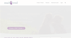 Desktop Screenshot of muchloved.com